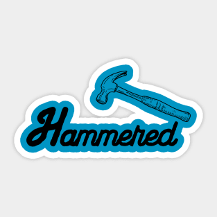 Hammered Sticker